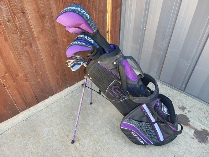 Callaway Strata Ultimate 16 Piece Graphite Ladies Flex Complete Golf Set w Bag
