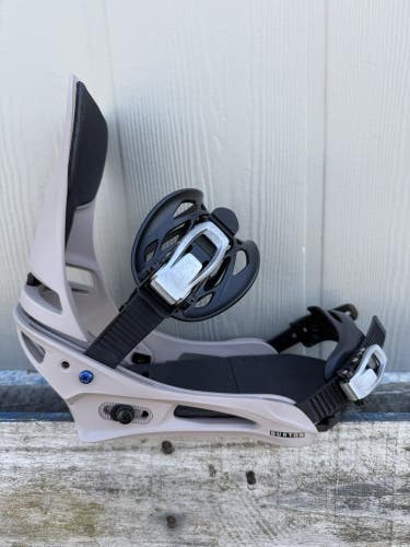 Burton Cartel Re:Flex - 2026 Snowboard Bindings - Summit Taupe Size Medium New