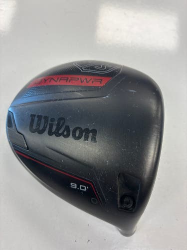 Men's Wilson Dynapower Right Handed Driver Stiff Flex 9 Loft Graphite Shaft (Used)
