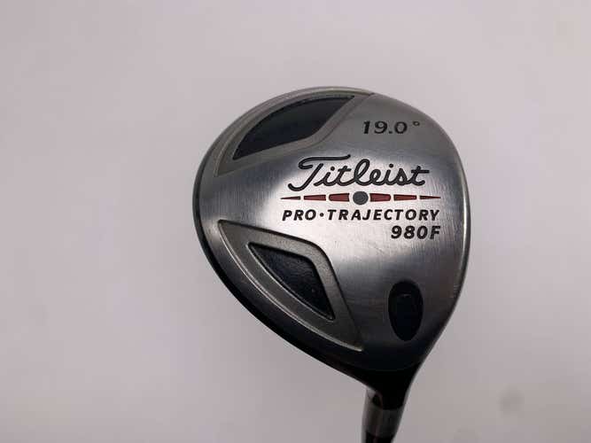 Titleist 980 F 5 Fairway Wood 19* 4375 Stiff Graphite Mens RH