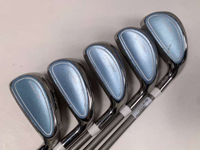 Powerbilt EX-550 Hybrid Iron Set 5-9 EX 550 Ladies Graphite Womens RH