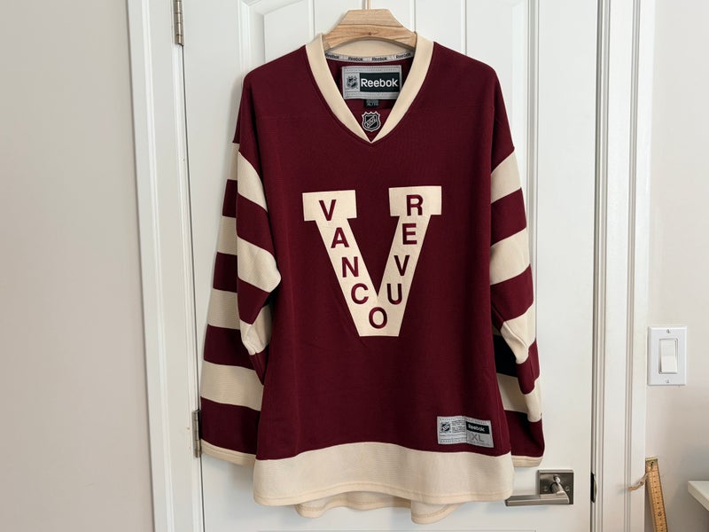 Authentic Reebok Vancouver Canucks Millionaires Heritage Classic Jersey Size XL