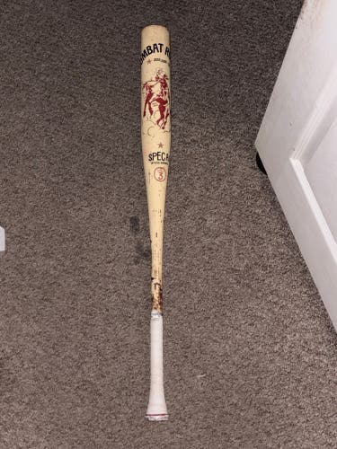 2025 Combat MFG Spec A1 Alloy BBCOR Certified Bat (-3) 30 oz 33" (Used) Great condition