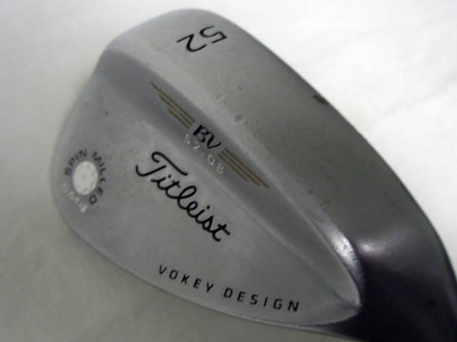 Titleist Vokey SM4 Gap Wedge 52* 08* (TOUR CHROME, Steel) GW Golf Club