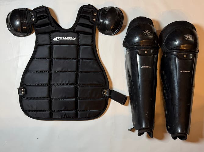 Adult Champro Umpire Legs and Chest Combo