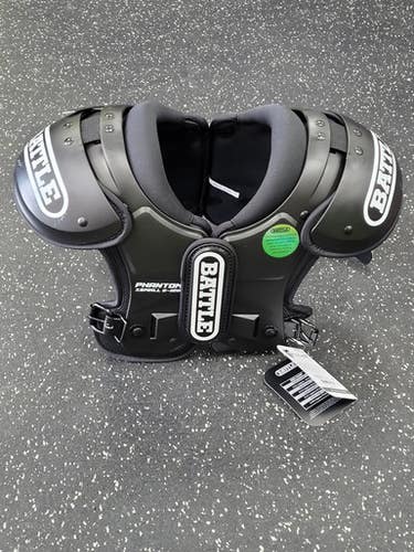 Battle Sports PHANTOM FB Shoulder Pads Black XS 11849-S000039299