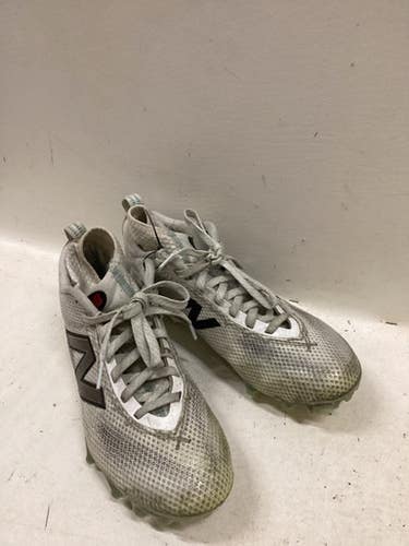 Used New Balance LAX Cleats Mens White Senior 8 11725-S000501169