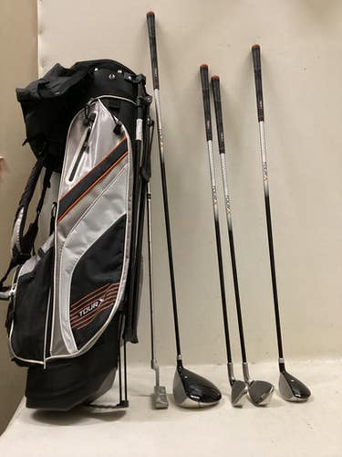 Used Tour X JR SET Jr Package Set LH Black And Orange 6 Piece 11725-S000501176