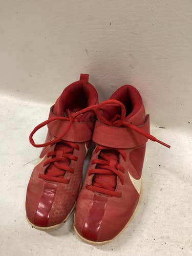 Used Nike TROUT BB/SB Cleats Red Junior 04 11725-S000501183