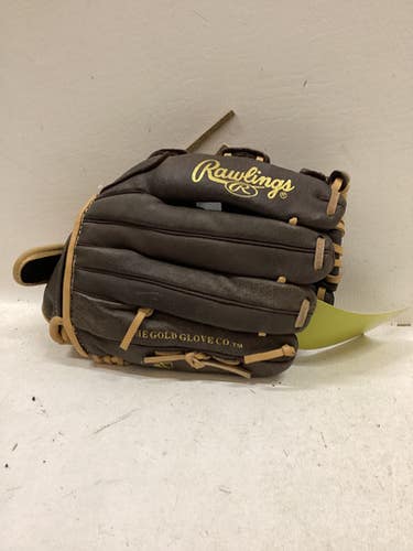Used Rawlings H115HBR BB/SB Glove LH Throw Brown 11 1/2" 11725-S000501188