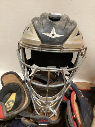Used All-Star CATCHERS SET INTERMEDIATE 12-16 Catchers Equipment Other 11725-S000501253