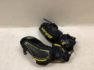 Used Bauer SUPREME MACH Youth Elbow Pads LG 11725-S000501277