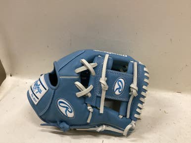 Used Rawlings GGE115ICBW BB/SB Glove RH Throw Carolina Blue 11 1/2" 11725-S000501286