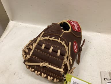 Used Rawlings D325DBCM BB/SB Catchers LH Throw Chocolate 32 1/2" 11725-S000501285