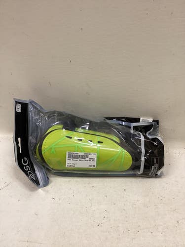 Used Soccer Shin Guards Youth Yellow LG 11725-S000501092