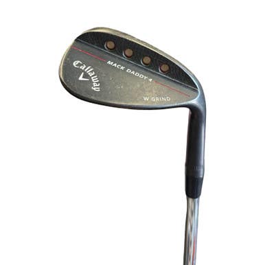 Used Callaway MACK DADDY 4 W GRIND Golf Wedge Mens RH 58 Degree 10299-S000309387