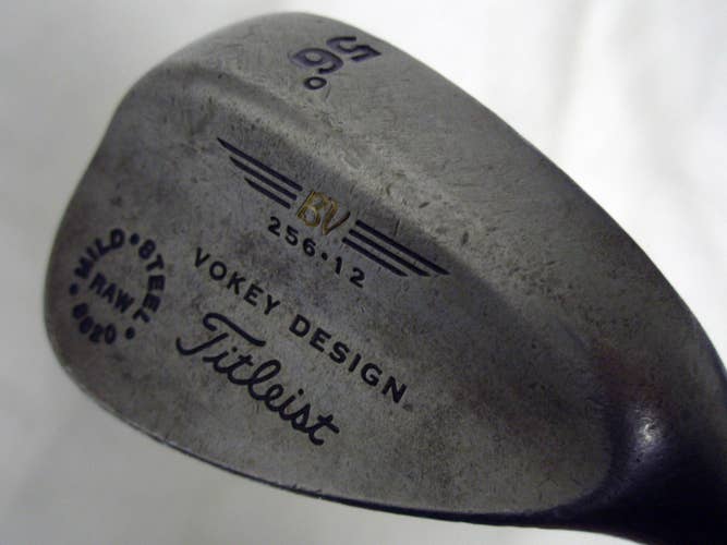Titleist Vokey 200 Raw Sand Wedge 56* 12* (Steel Dynamic Gold) 8620 SW Golf Club