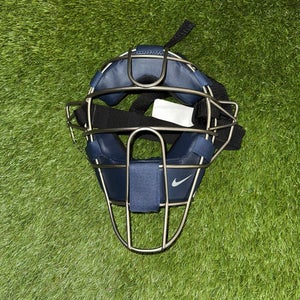 New Nike Titanium Catcher Mask Navy