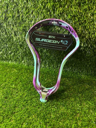 Surgeon 2K™ Lacrosse Head - Mint/Purple / Unstrung
