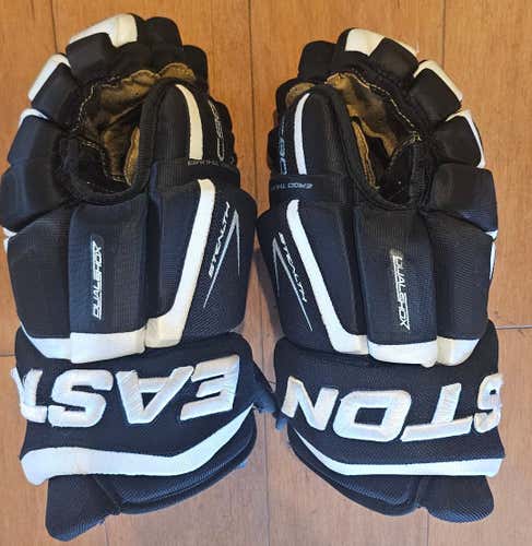 Easton Stealth C.90 Senior M Hockey Gloves – DualShox Protection - Ergo Thumb (Used)