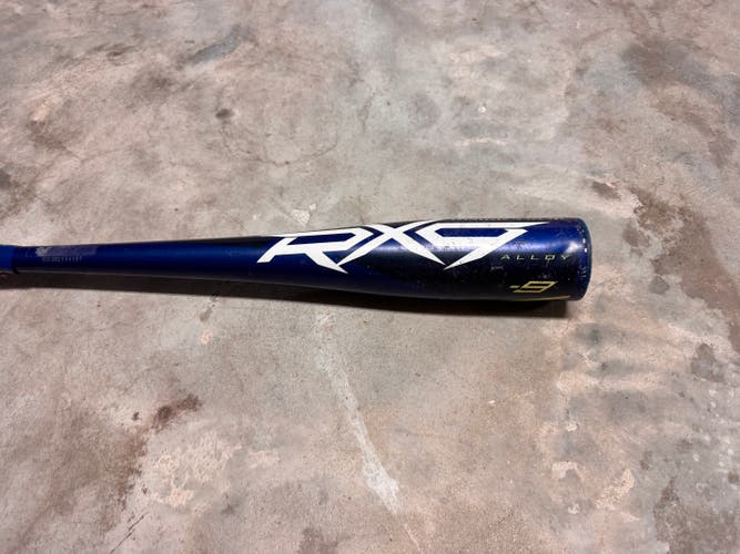 2022 Rawlings RX9 Alloy USABat Certified Bat (-9) 18 oz 27" (Used)