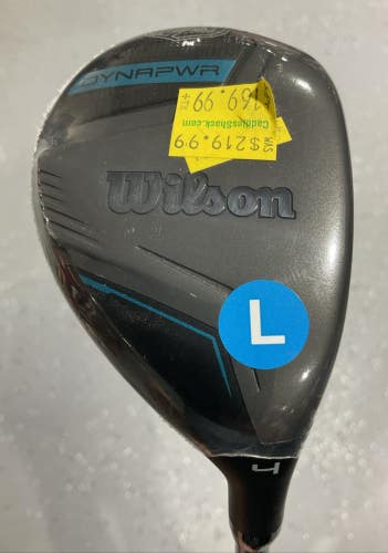 Wilson DYNAPWR #4 Hybrid 38.5" PROJECT-X EVEN FLOW 4.0L 50G Ladies Flex WRH
