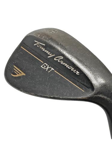 Tommy Armour GXT Gunmetal Lob Wedge 60*08 RH Stiff Steel 34.5 New Jumbo Grip