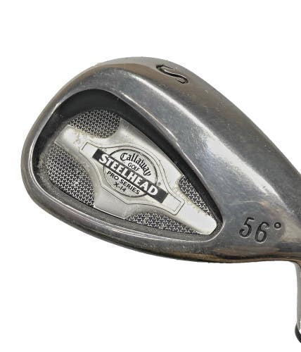 Callaway Steelhead X-14 Pro Series Sand Wedge 56* RH Stiff Steel 35 Stock Grip