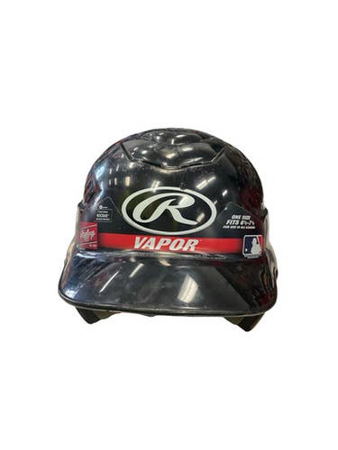 Used Rawlings VAPOR Batting Helmet No Mask Black S/M 11859-S000030681