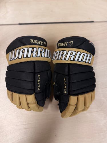 Warrior Alpha Pro Stock Hockey Gloves – HoneyBaked Detroit “x2 available” | Size 12” Junior