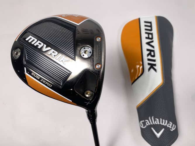 Callaway Mavrik Sub Zero Driver 9* Aldila Rogue 130 MSI 70g Stiff RH HC