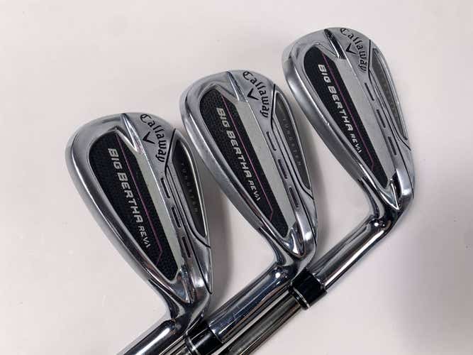 Callaway Big Bertha REVA 23 Iron Set 8-PW RCH 45 45g Ladies RH