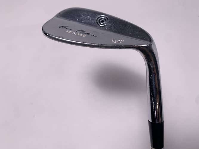 Cleveland 588 Chrome Lob Wedge LW 64* Wedge Steel Mens RH