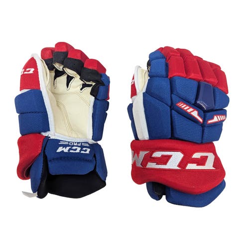 CCM HGTKXP - NHL Pro Stock Glove - Montreal Canadiens (Blue/White/Red) (New)