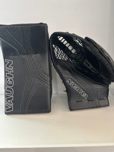 2024 Senior Vaughn V10 Regular Glove and Blocker (New)