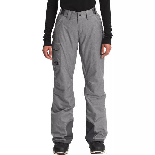 The North Face Freedom Pants Women's M Gray Heather Waterproof Insulated FROG539