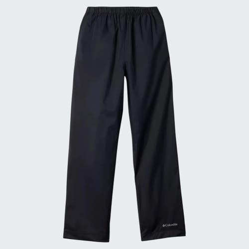 Columbia Trail Adventure Pants Boys XL Black Omni-Tech Waterproof Hiking FROG531