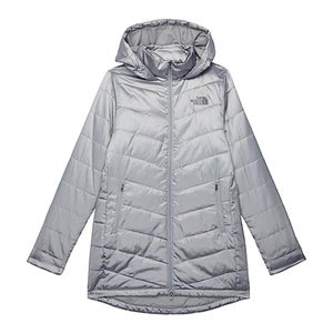 The North Face Tamburello Parka Jacket Women's Small Meld Gray Full Zip FROG320