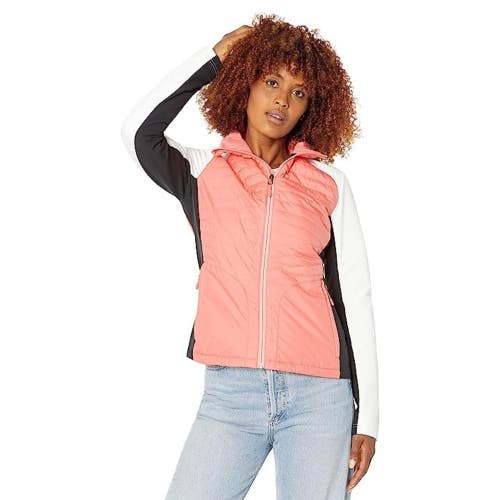 Spyder Glissade Hybrid Insulator Jacket Women Medium Multicolor Full Zip FROG326