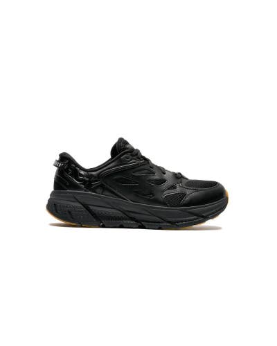 Hoka One One Clifton L 1160050-BBLC Men's US 9.5 M Black Running Shoes RHS4062