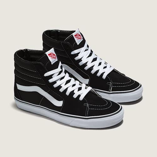 Vans Sk8-Hi VN000D5IB8C Sneakers Men's 11.5 Black White Lifestyle Shoes RHS5329