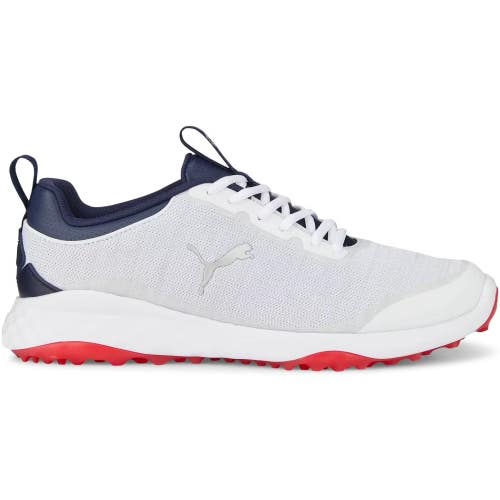 Puma Fusion Pro 37833106 Sneakers Mens US 8.5 E White Navy Running Shoes RHS8144