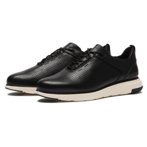 Cole Haan Grand Atlantic C37745 Sneaker Men 10.5 Black Perforated Shoes RHS3791