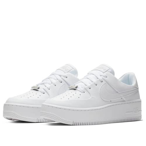 Nike Air Force 1 Sage Low AR5339-100 Sneaker Womens White Platform Shoes RHS4098
