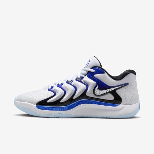 Nike KD17 FJ9487-100 Sneakers Men's US 9.5 White Blue Basketball Shoes RHS4085