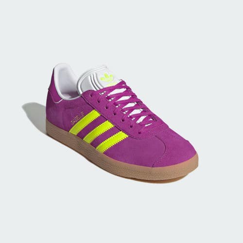 Adidas Gazelle JI1373 Sneaker Womens US 8.5 Purple Suede Lifestyle Shoes RHS3865