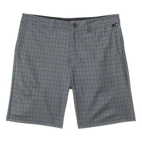 Volcom Mix Frickin Cross Shred Hybrid Shorts Boys 28 Gray Stretch Casual FROG456