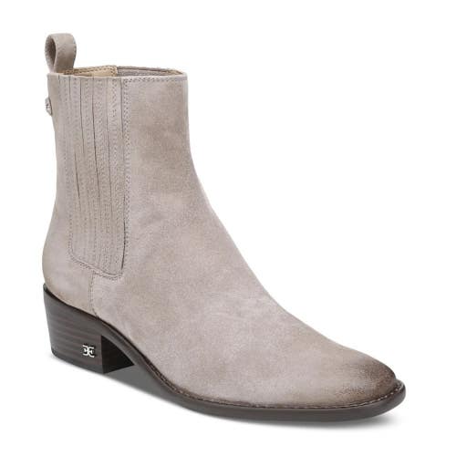 Sam Edelman Bronson Boots Women's US 11 Gray Block Heel Ankle Bootie HTAT1276