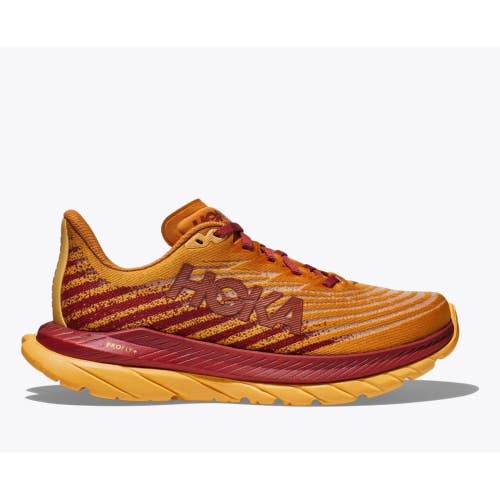 Hoka One One Mach 5 1127893-AHRT Sneakers Mens US 9D Orange Running Shoes NR8889