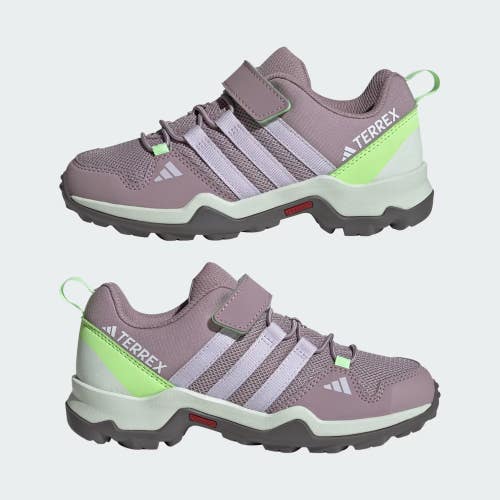Adidas Terrex AX2R IE7614 Sneakers Kids 6.5M Preloved Fig Hiking Shoes HTAT1193